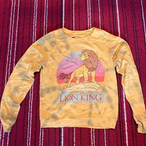 Tie dyed Lion King long sleeve